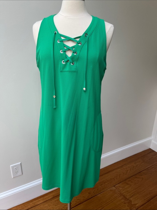 Tommy Bahama Dresses & Skirts - Tommy Bahama Green Lace-Up Women’s Swim Cover-Up or Dress